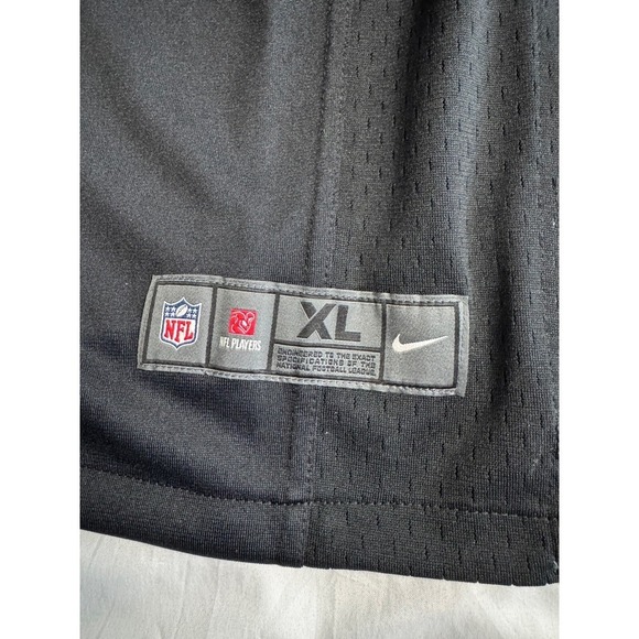 NWT Nike Carson Wentz #11 Philadelphia Eagles Youth Game Jersey - Black | XL - Picture 4 of 9